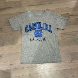 Caroline Lacrosse Gray Cotton T-Shirt
